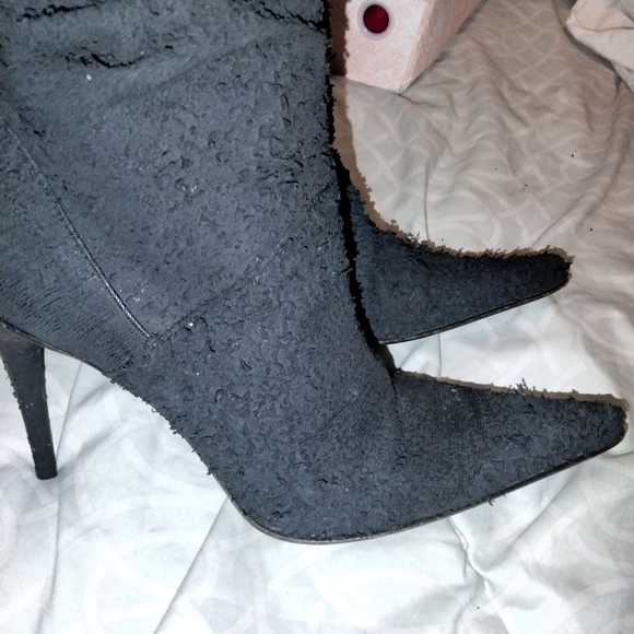 Dibrera hand-scraped, leather, black boots - Picture 6 of 7